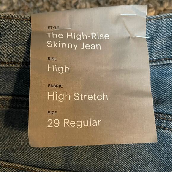 NEW Everlane The High Rise Skinny Jean Size 29 Regular - Picture 3 of 8